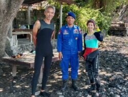 Jaga Keamanan dan Ketertiban di Pesisir Pantai, Polairud Karangasem Tingkatkan Pengawasan di Destinasi Selam Tulamben