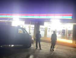 Cegah Gangguan Kamtibmas, Blue Light Patrol Polsek Bebandem pada Malam Hari