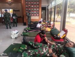 Peringati HUT ke 80 TNI, Kodim 1617/Jembrana Gelar Donor Darah untuk Kemanusiaan
