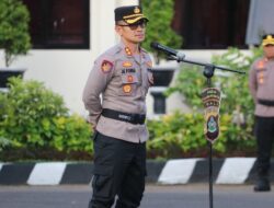 Kapolres Karangasem Pimpin Apel Kesiapan Pengamanan, Tahapan Pemilihan Kelian Desa Adat Bugbug