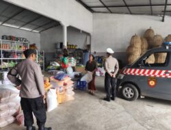 Jaga Stabilitas Kamtibmas, Polsek Selat Gelar Patroli Barcode di Sejumlah Titik Rawan
