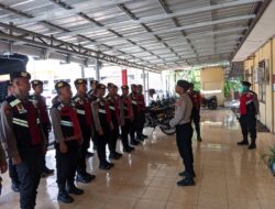 Sat Samapta Polres Ogan Ilir Gelar Simulasi Alarm Stelling dalam Rangka Asistensi Itwasda Polda Sumsel