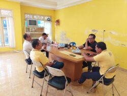 Kanit I Sat Intelkam Polres Karangasem beserta Anggota Laksanakan Coolling System dan Penggalangan bersama Ketua DPD Partai Golkar Kab. Karangasem