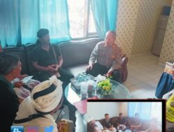 Polsek Kawasan Pelabuhan Padangbai Gelar Jum’at Curhat, Bersama Prajuru Desa Adat Padangbai
