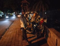 Sat Polairud Karangasem Intensifkan Patroli Malam, Ciptakan Rasa Aman di  Kawasan Pesisir Pantai Candidasa