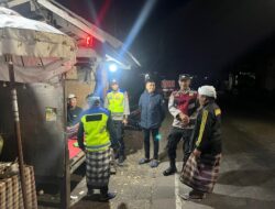 Cegah Gangguan Kamtibmas, Polsek Rendang Tingkatkan Patroli Kamtibmas Pantau Situasi Wilayah 