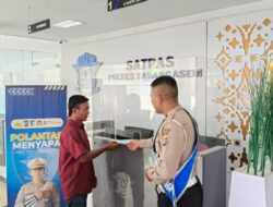 Wujudkan Berikan Pelayanan Prima kepada Masyarakat, Satpas Polres Karangasem Memberika Pelayanan dengan Senyum, Ramah, Sapa dan Salam