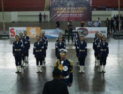 Bangun Karakter Generasi Bangsa, 37 Tim Pelajar Jembrana Adu Kedisiplinan di Lomba PBB Bupati Cup I