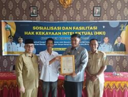 Murizal Haryanto Terima Sertifikat Indikasi Geografis Jeruk Pamelo Matang Bireuen