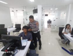 Personil Lantas Berikan Teori Avis Komputerisasi, Bagi Pemohon SIM Baru