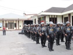 Polres Aceh Tengah Gelar Latihan Dalmas, Tingkatkan Kesiapan Personel Hadapi Potensi Unjuk Rasa