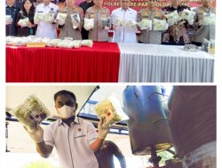 Dalam 9 Bulan, Polda Sulsel Sita 122 Kg Sabu, Ribuan Ekstasi, dan Tangkap 3.212 Tersangka