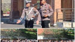 Refleksikan Kemampuan Bela Diri, Polres Karangasem Gelar Latihan Bela Diri Bersama