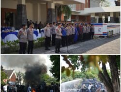 Tingkatkan Kesiapsiagaan dan Profesionalisme Polri dalam Penanganan Unjuk Rasa, Polda Bali Gelar Latihan Sispamkota, Libatkan 600 Personel Polri