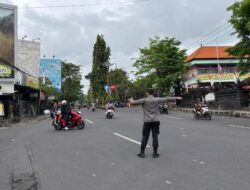 Bentuk Pelayanan Prima Polri kepada Masyarakat, Sat Binmas Rutin Laksanakan Strong Point Pagi 