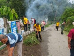 Jajaran Polres dan Polsek Aceh Tengah Kompak Bersama Warga, Gelar Jumat Bersih di Lingkungan dan Masjid