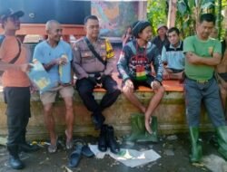 Mewakili Kapolsek Manggis, Bhabinkamtibmas Desa Antiga, Gelar Jum’at Curhat Bersama Warga Masyarakat Banjar Tengading 