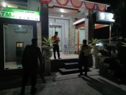 Cegah Gangguan Kamtibmas Polsek Bebandem Gelar Blue Light Patrol, Demi Terjaganya Harkamtibmas Agar Situasi Aman Kondusif