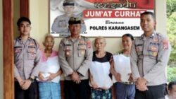 Kasat Binmas Mewakili Kapolres Karangasem dalam Pelaksanaan Program Jum’at Curhat di Desa Gumung