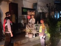 Jaga Situasi Kondusif di Malam Hari, Patrol Polsek Bebandem Intensifkan Giat Blue Light Patrol