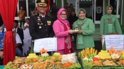 Wakapolres Aceh Timur Hadiri Upacara HUT Ke – 80 TNI di Kodim 0104