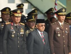 Perkuat Sinergitas TNI-Polri, Wakapolda Bali Hadiri Upacara HUT TNI ke 80