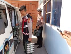 Pastikan Aman dan Tepat Waktu, Polres Aceh Tengah Kawal Distribusi Makan Bergizi ke Sekolah