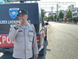 Sat Binmas Polres Lhokseumawe Sapa Warga, Ajak Patuhi Syariat Islam dan Jaga Ketertiban Kota