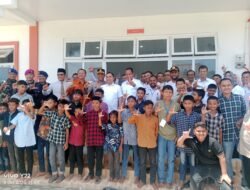 Lounching Progam Nasional Sekolah Rakyat Menengah Pertama 33 Oleh Walikota Lhokseumawe dan Wakilnya.