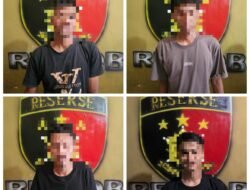 Sat Reskrim Polres Aceh Tengah Ungkap Kasus Pencurian Kopi di Kute Panang, Empat Pelaku Berhasil Diringkus