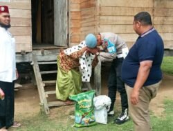 Polsek Idi Rayeuk Tebar Kebaikan, Melalui Jumat Berkah