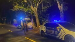 Satlantas Polres Karangasem Himbau Para Sopir Truk, untuk Tidak Parkir di Bahu Jalan