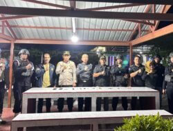 Komitmen Berantas Narkoba, Lapas llB Meulaboh Gandeng Brimob Batalyon C Razia Lapas