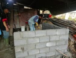 Sinergi TNI dan Dinas Kesehatan Bangun MCK Warga di Linge, Dukung Program TMMD ke-126