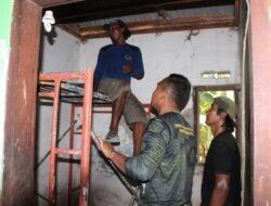 Hari ke-3 TMMD ke-126 Kodim 0816/Sidoarjo, Satgas dan Warga Wujudkan Rumah Layak Huni bagi warga
