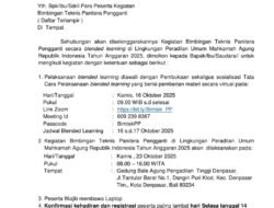 Bimtek Panitera Pengganti, Badilum Terapkan Sistem Blended Learning