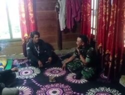 Babinsa Koramil 06/Jagong Laksanakan Komsos dengan Warga di Desa Merah Said