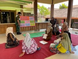 Satgas TMMD ke-126 Kodim 0816/Sidoarjo Ajak Warga Tulangan Cegah Stunting demi Generasi Sehat