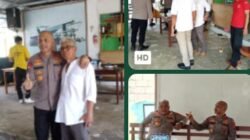 Kapolda Babel Didamping Dirkrimsus Dan Kapolres Belitung Timur Berkunjung ke Warkop Syamsurizal EC Bukit Samak.