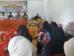 Babinsa Hadiri Musrenbang Desa Atu Lintang Bahas Rencana Pembangunan Tahun 2025