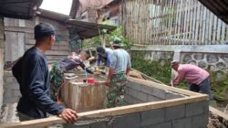 Progres Pembangunan MCK Komunal TMMD ke-126 di Linge Capai 30 Persen