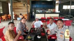 Kapolsek Meurah Mulia Laksanakan Silahturahmi di Syeh Kupi, Jalan Line Pipa