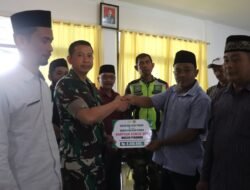 Dansatgas TMMD Ke 126, Serahkan Bantuan Sumur Bor & Pipanisasi Air Bersih Melalui Program TNI AD