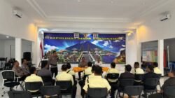 Kasat Binmas Polres Karangasem Berikan Pembinaan, kepada Anggota Security Karangasem