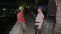 Sat Polairud Gelar Patroli Malam, Jaga Kondusivitas di Kawasan Obyek Wisata Candidasa