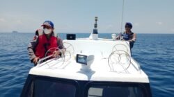 Pastikan Keamanan dan Keselamatan di Perairan Wisata Bahari, Sat Polairud Polres Karangasem Gelar Patroli Laut 