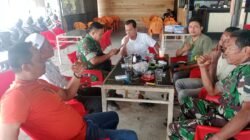 Koramil Meurah Mulia Gelar Silahturahmi dan Kegiatan Pencarian Lahan Koperasi Merah Putih di Syeh Kupi