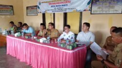 Bhabinkamtibmas Polsek Belitang III Hadiri Rembuk Stunting dan Musrembang Desa Nusa Bakti