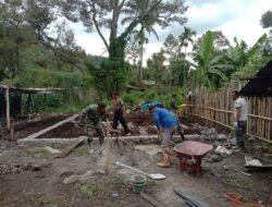 Pembangunan Rumah Tidak Layak Huni TMMD ke-126 di Desa Roteh Terus Berlanjut