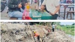 Kesalahpahaman antara Awak Media dan Tim Pelaksana Lapangan Terjadi di Lokasi Proyek Plesengan Sungai Avur, Sidoarjo